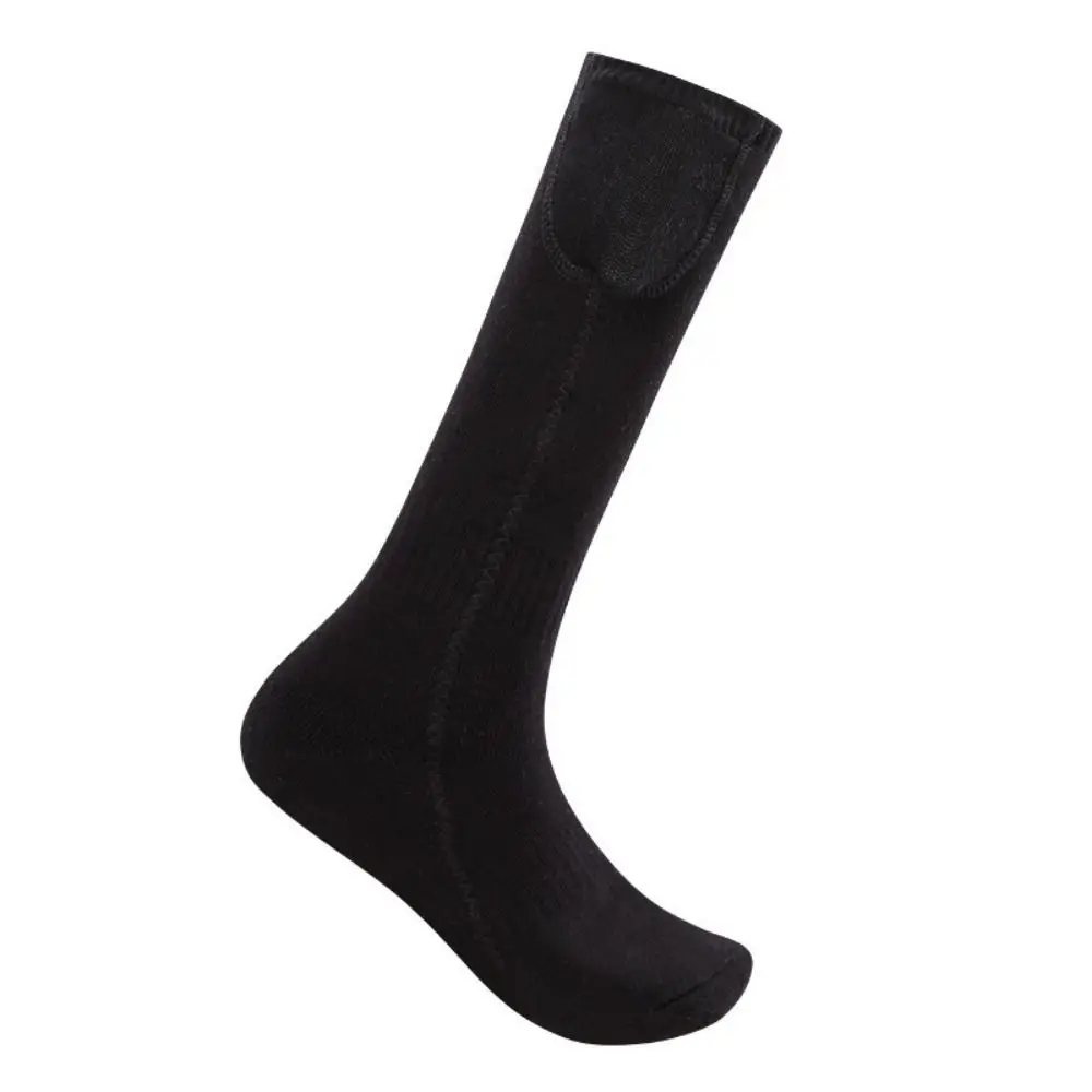 Rechargeable Electric Heated Socks Anti-Cold USB Powered Heated Foot Warmers Thermal Insulation Battery Box