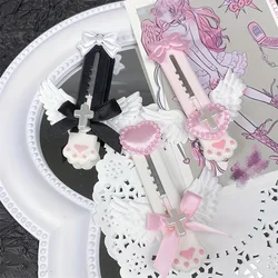 MOHAMM coltello multiuso tascabile compatto leggero e carino in stile Punk da 1 pz per fai da te, taglio artistico intaglio Scrapbooking