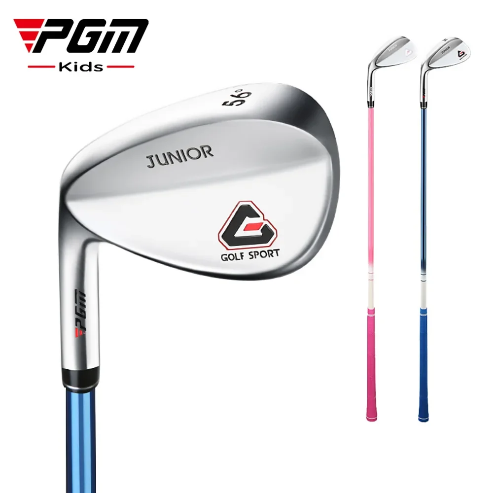 

PGM Junior Golf Clubs Pole Kids Left Handed Stainless Steel Children Sand Wedge 56 Degree JRSG001