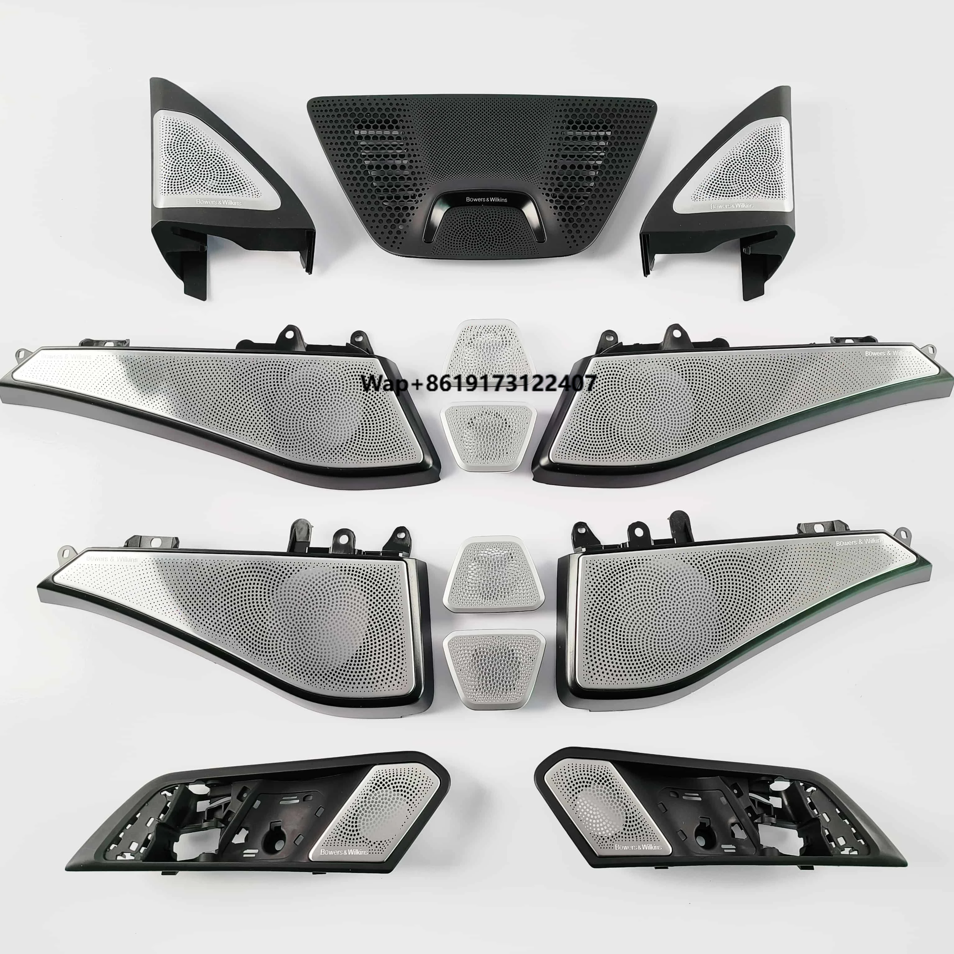 

X6 G06 Car Interior LED Glow Audio Speaker Cover Ambient Light Subwoofer Tweeter with LED Horn