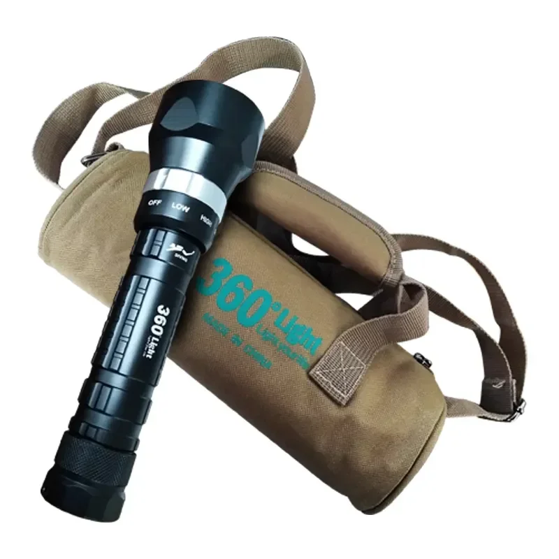 Hot Selling Professional Rechargeable Underwater Night Dive Searchlight New Style Long-Distance Illumination Tool LED Emergency