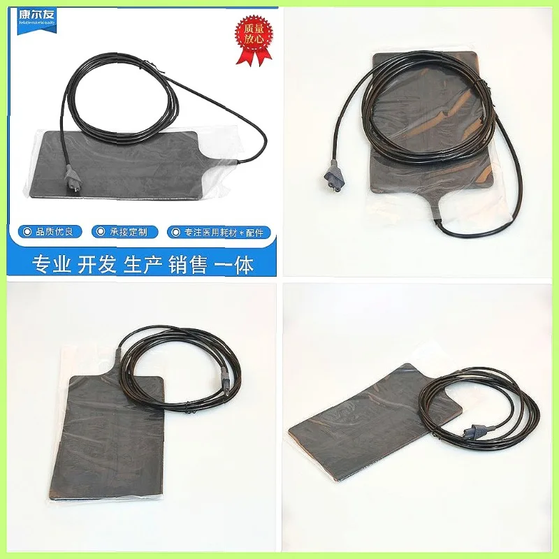 Compatible Dual-Pin Adult Monopolars Silicone Dispersive Electrode Pad for ESU Grounding