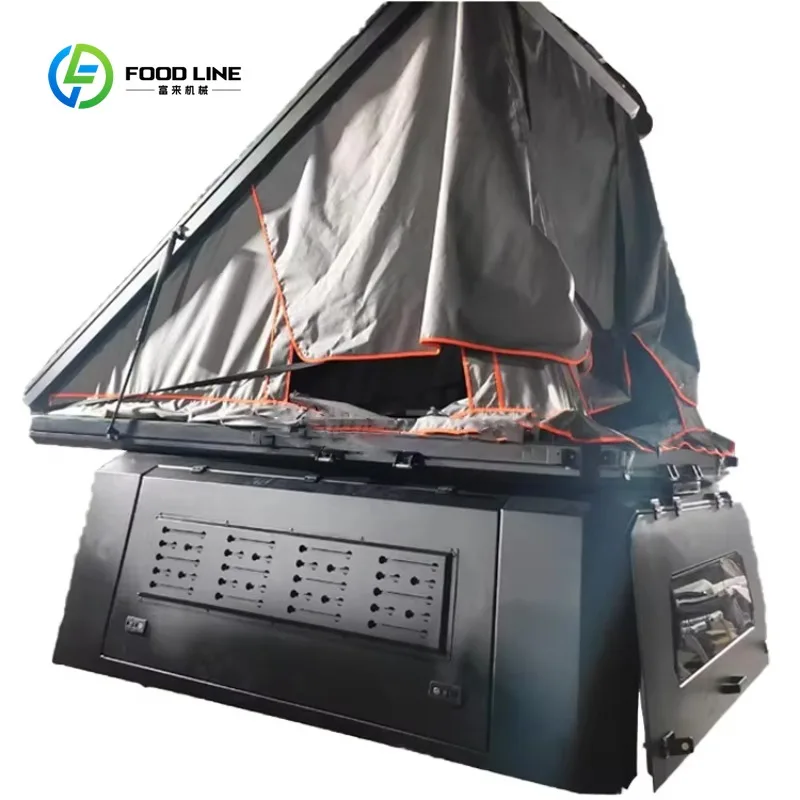 Customized Fit Retractable Aluminum Alloy Roof Tent Windproof Pickup Truck Bed Canopy for Most Models