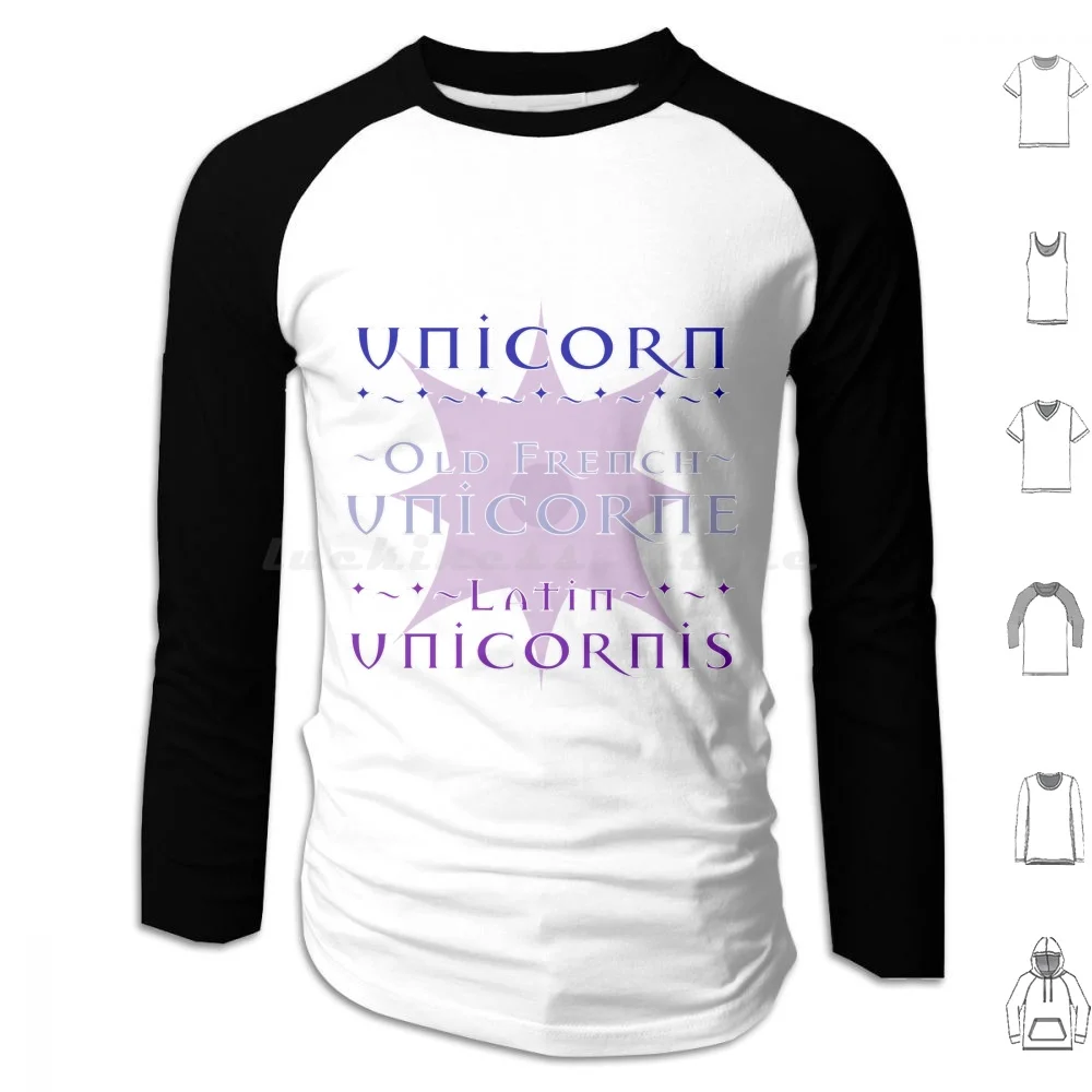 Unicorn Unicorne Unicornis Hoodies Long Sleeve Thelastunicorn Rbpartnerprogramunicorn Charactermonologue The