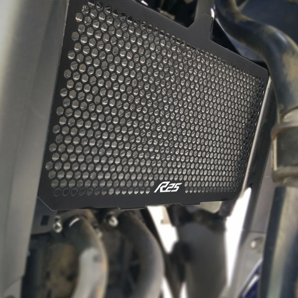 2025 2024 CNC Radiator Tank Grille Guard Protector For Yamaha YZFR3 YZFR25 2015-23 R25 R3 2014 - 2019 2020 2023 YZF R3 / YZF R25
