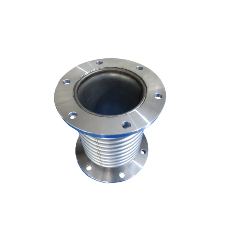 

X0074 Stainless Steel 304 316 Pipe Fitting Corrugated Expansion Joint Compensator Bellow Pipe with Flange