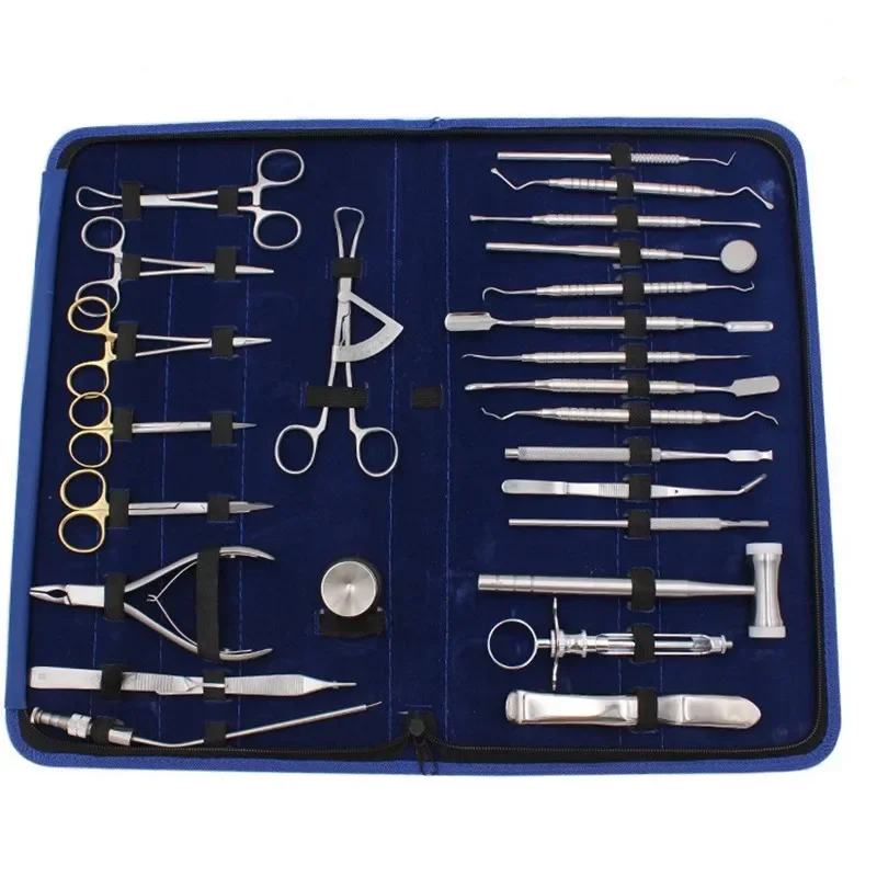 

26 piece high-quality dentalS implants set, dentalS implants kit stainless steel instruments dentalS surgeon's surgical tools