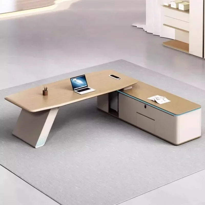 Multifunction Home Furniture Table Conference Tables L Shaped Gaming Desk Office Work Bureaux De Bureau Multifunctional Desks