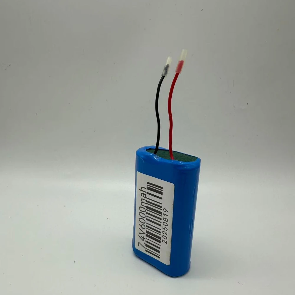 

18650 7.4V 6000mAh Li-ion rechargeable battery with PCB protection board
