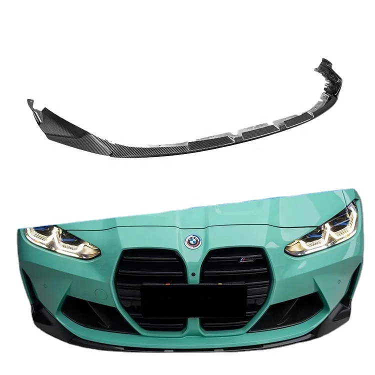 

For bmws M3 G80 M4 G82 G83 Add Dry Carbon Universal Rear Spoilers MP Style Front Bumper Lip 2021+