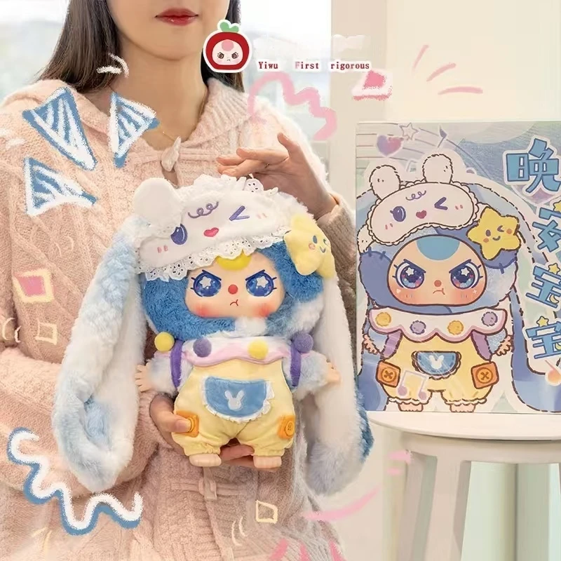 

2025 new Baby Three 400% Goodnight Baby Series Blind Box Action Figure Toy Kawaii Dolls Mystery Box Children Birthday girl Gift