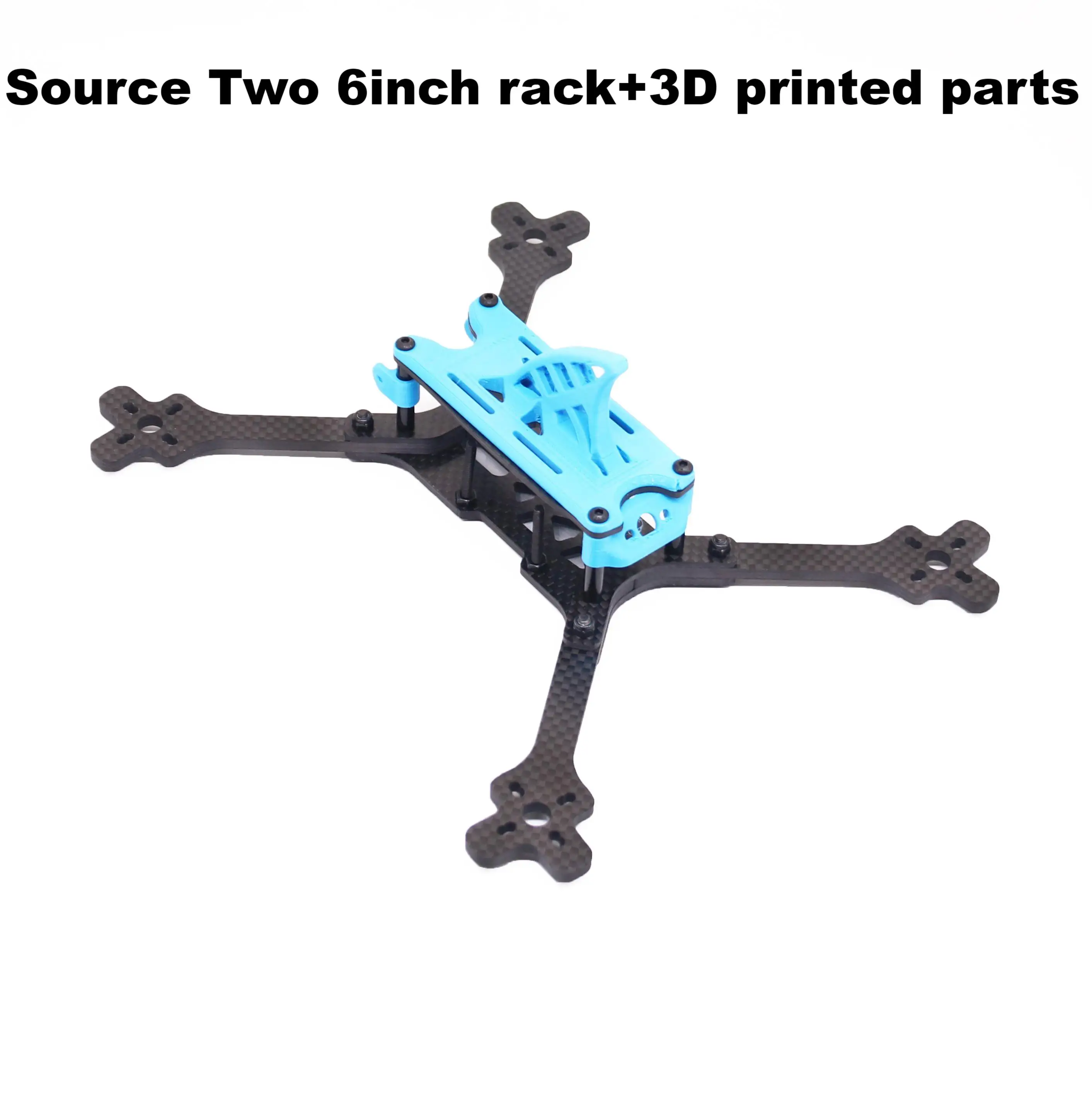 

HotRC Source Two Open Source FPV Drone Frame Kit из углеродного волокна 5/6 дюймов для O3 FPV Racing Drone Quadcopter Freestyle