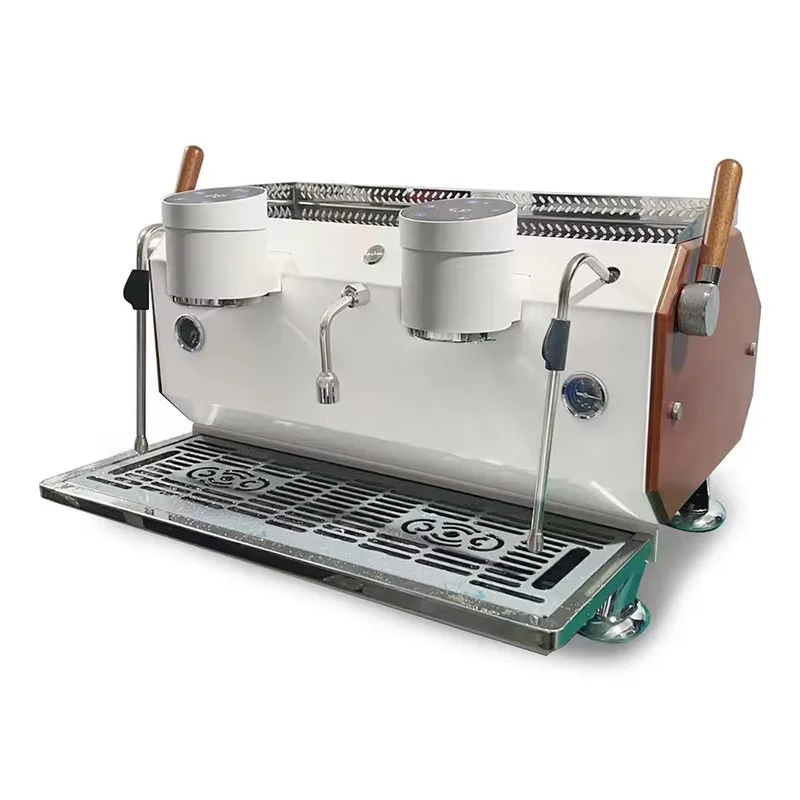 Controlled Italian Dual Boiler Espresso Machine for Commercial Use