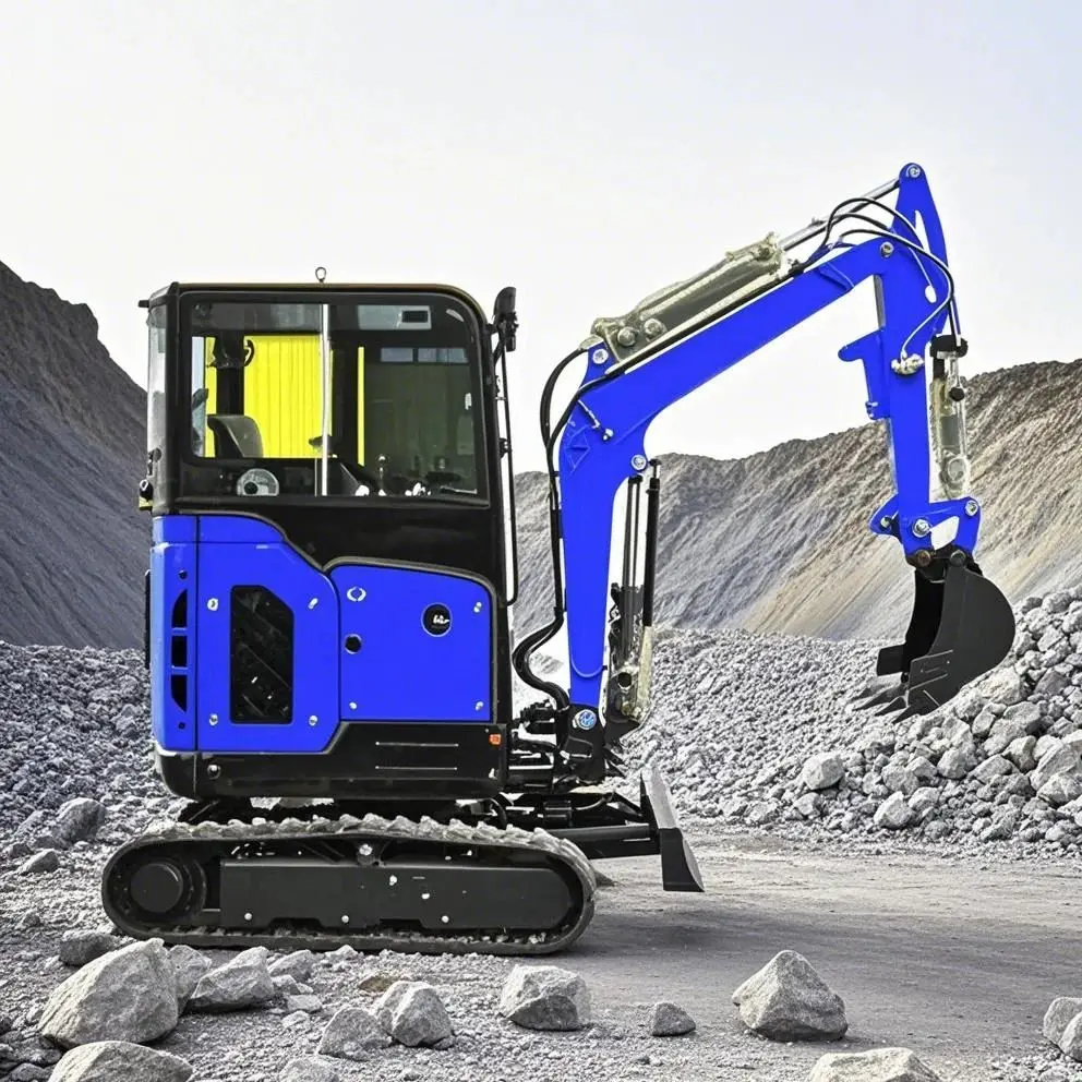 

Customized earthmoving machinery products Mini excavator 2-ton compact excavator New tracked excavator Multi functional Mini exc