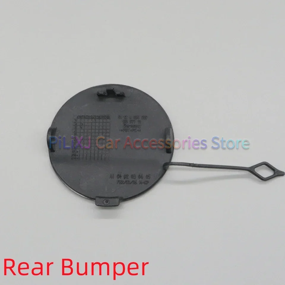 Tapa de la cubierta del gancho de remolque del parachoques trasero para BMW 4 m-sport F32 F33 F36 2013 2014 2015 2016 2017 2018 carcasa de remolque #51128060849