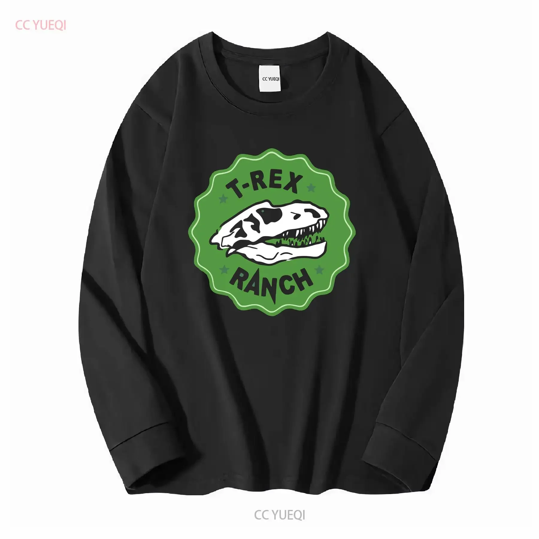 تي شيرت بارك رينجر للأطفال تي شيرت ريكس رانش ديناصور عيد الفصح وعيد الفصح عتيق مغسول ملابس الشارع جرافيك متعدد الاستخدامات ممتد