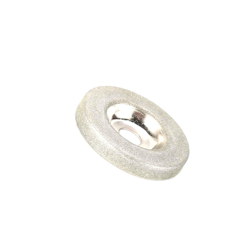 2pcs Diamond Grinding Wheel Abrasive Disc Electric For Tungsten Sharpener Steel Circle Disc Grinder Milling Tool