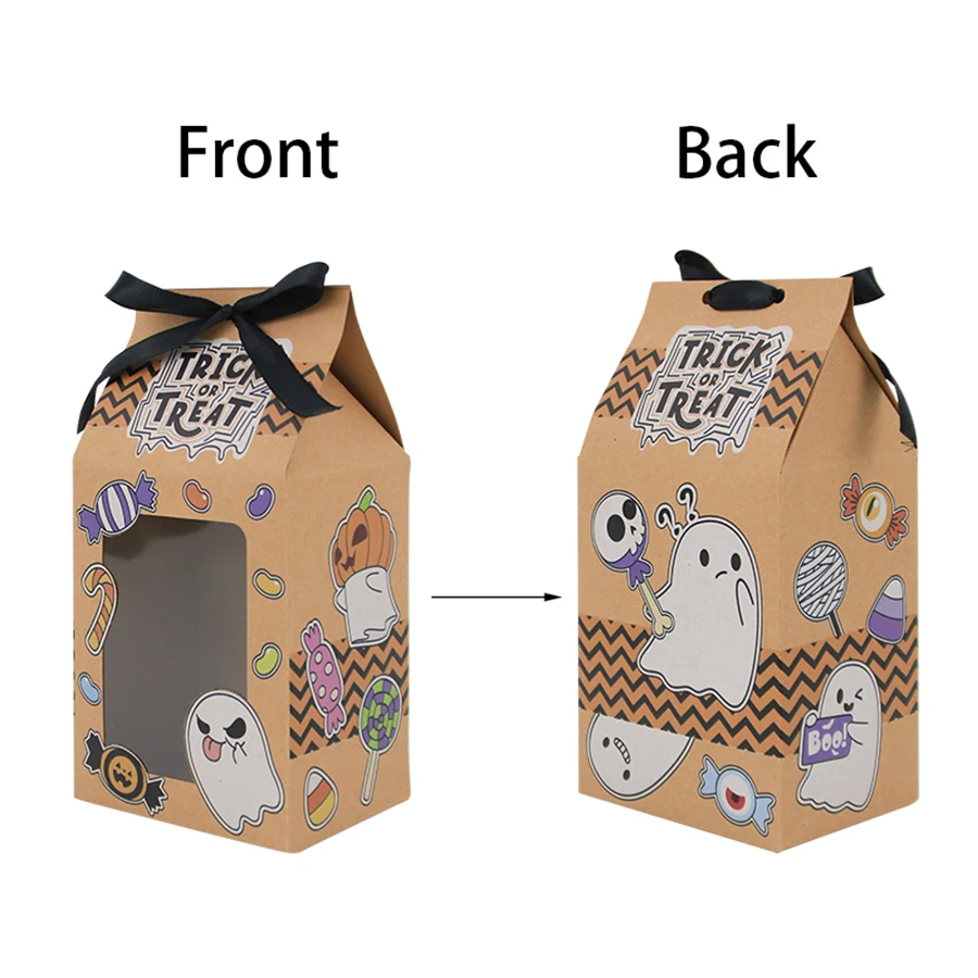 Halloween Cardboard Gift Boxes, Treat Packaging
