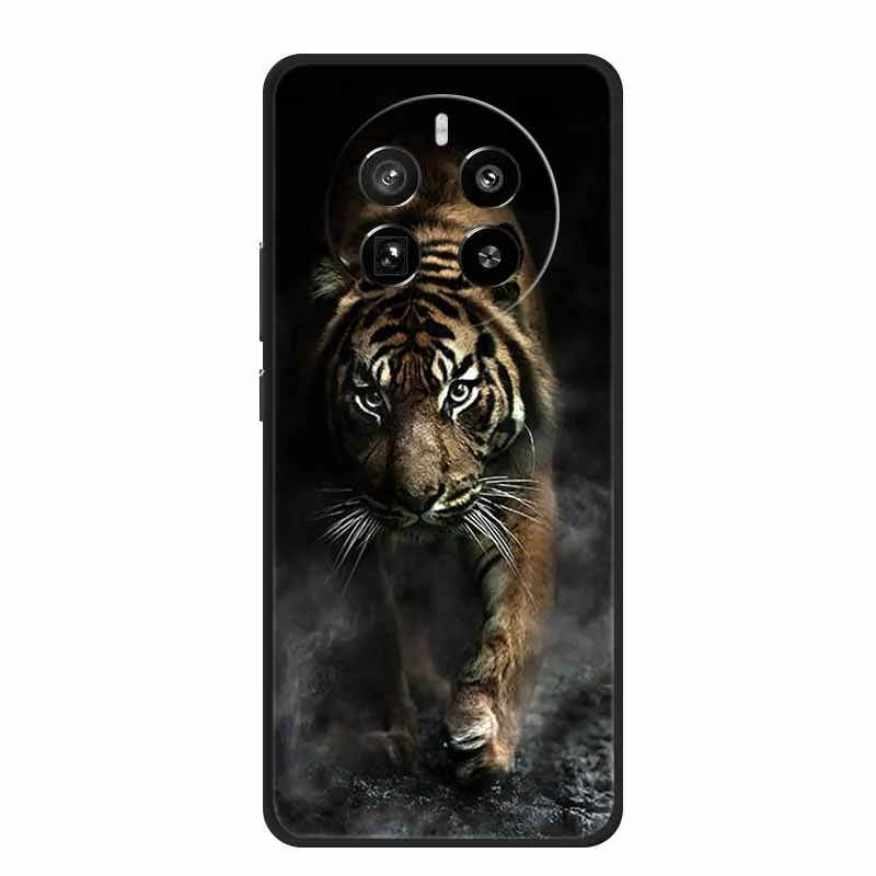 For Realme 12 Pro Plus Case Black Silicone Soft Back Cover Case For Realme 12 Pro Phone Case Realme12 Pro Plus 6.7\