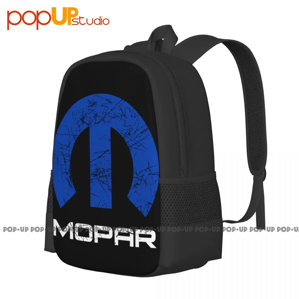 Mopar Motor Parts Fiat Chrysler Automobiles Cars Trucks Logo Backpack Large Capacity Backpack Sports Bag