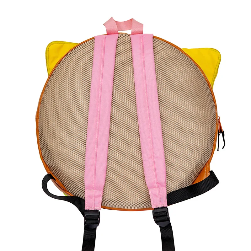 Mochila de hamburguesa Kawaii para niñas, bolsa de libros de gran capacidad, mochila escolar para estudiantes universitarios, bolsa de viaje para computadora portátil para mujeres