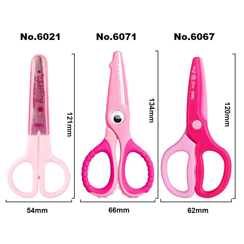 مقص أمان للأطفال من ديلي، مستلزمات مدرسية فنية حرفية للأطفال الصغار، طرف مستدير، شفرات غير حادة، سهلة الإمساك، أيدي صغيرة #6