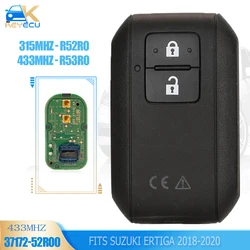 KEYECU 37172 m55r40 OEM bezkluczykowa karta inteligentna 315MHz / 433MHz ID47 dla Suzuki Ertiga 2018 2019 2020 Vitara Wagon R szybki 2017