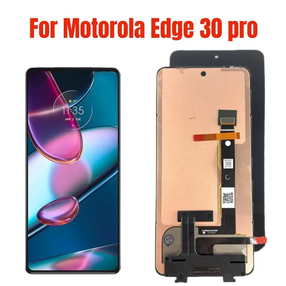 

Original LCD For Motorola Edge 30 Display Touch Screen For Moto Edge 30 Pro XT2201-1 LCD Screen Assembly Digitizer