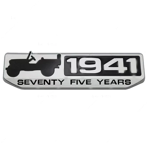 1 шт. 1941 наклейка для направляющих Jeep Wrangler, наклейки на 75-летие, наклейки на тело