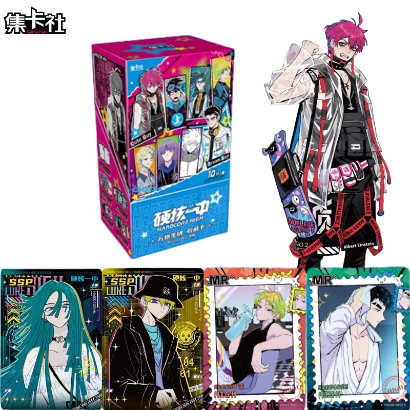 

Карточка.Весело ‌ Новая коллекционная карта Hardcore No 1, официальная карта для средней школы Gu Rong Xingye, аниме, периферийные устройства, праздничный подарок