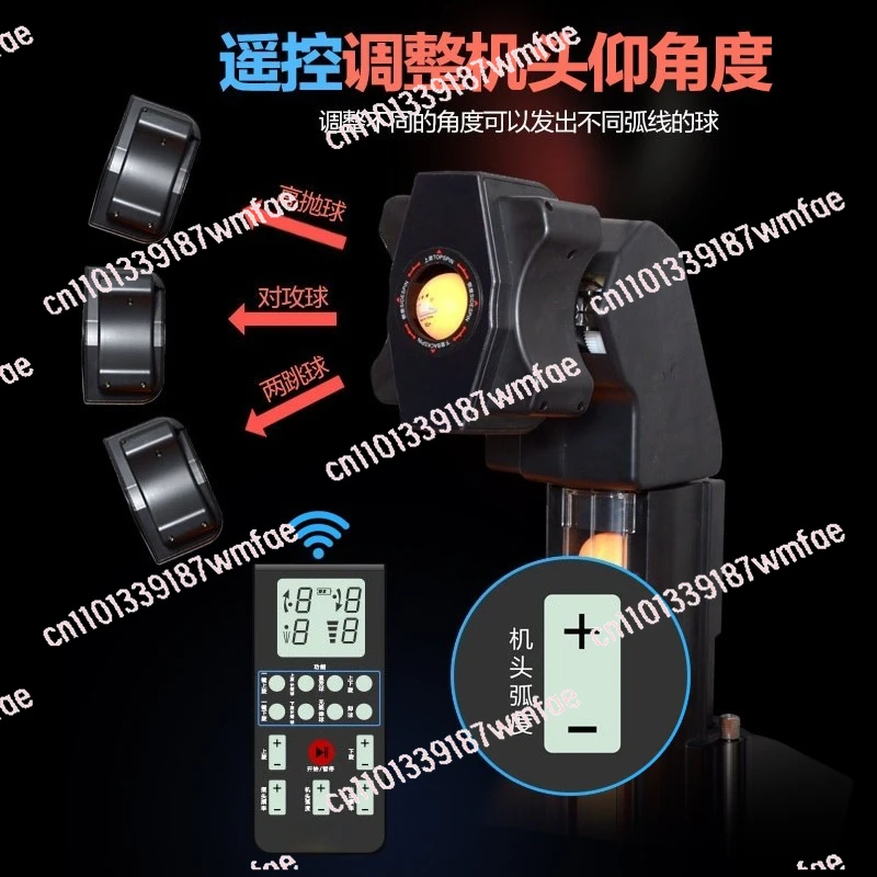 منزلي، مدرب تنس الطاولة، خدمة أوتوماتيكية 40 + استقبال تلقائي، آلة تقديم تنس الطاولة #3