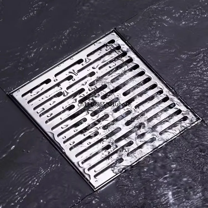 

Outdoor Courtyard Drainage Floor Drain 304 Stainless Steel Large-diameter and Large Displacement Odor Proof Floor Drain