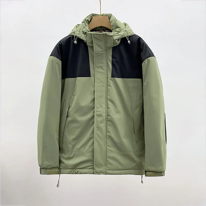 

ARC Outdoor, Hiking, Camping, Fishing, Mountain Climbing, Traveling, Three-proof Fabric Warm Hooded Warm Cotton-padded Jacket