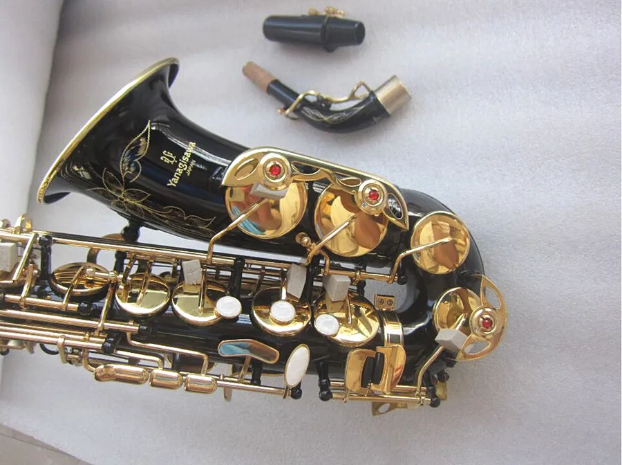 New Best Quality Black Alto Saxophone Japan Brand Alto Saxophone E-Flat Music Instrument With Case Professional Level