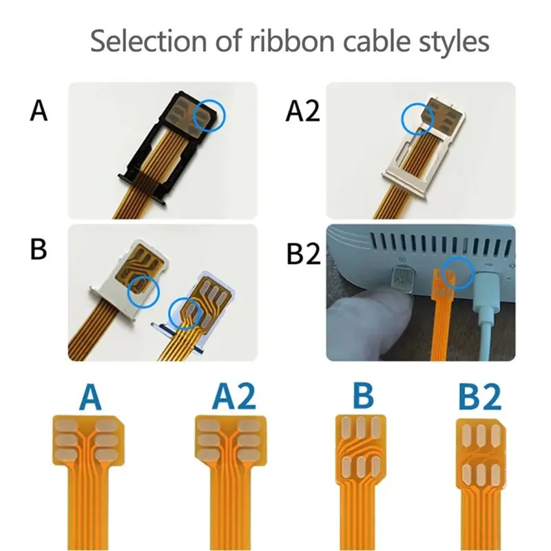 24-Hour Delivery 4 In 1 Phone IC Card Activation Tool 5/15Cm Flexible Cable Line Card Extension Adapter For Nano SIM FPC