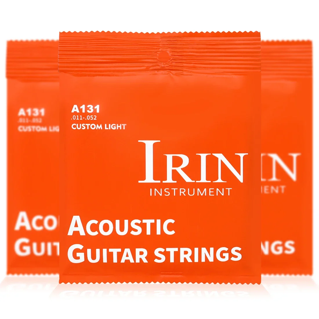 Corde per chitarra acustica IRIN A131 Corde per chitarra folk in lega ad alto tenore di carbonio Corde in rame rosso antiruggine Accessori e parti per chitarra