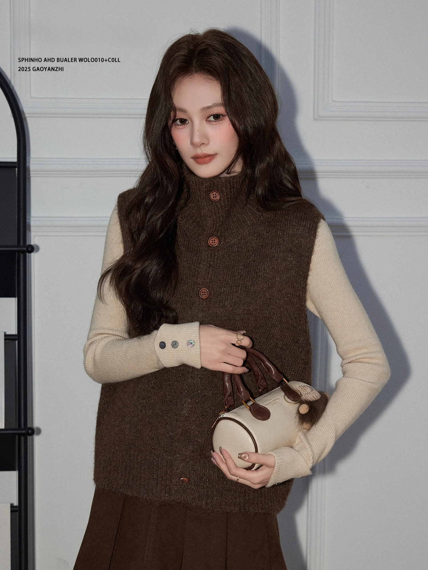 

Осенне-зимний женский вязаный жилет, верхняя одежда с базовым слоем, теплая верхняя одежда Ci Commute Sle, американский бренд