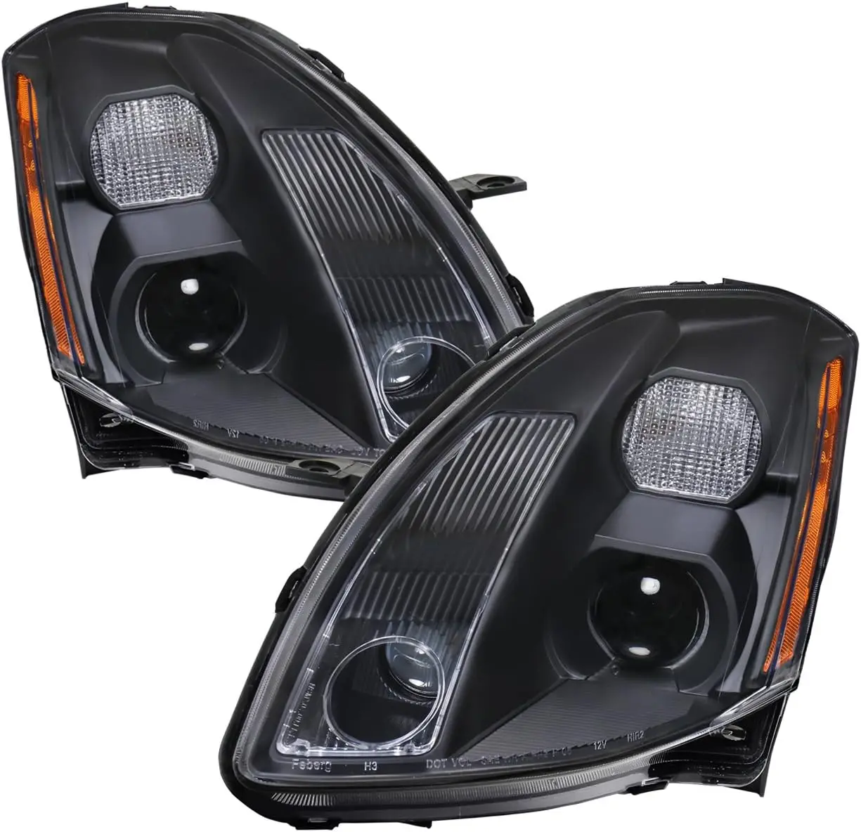 

Для 04 05 06 2004 2005 2006 Nissan Maxima проектор JDM обновленная замена в сборе фары фары (черный корпус)