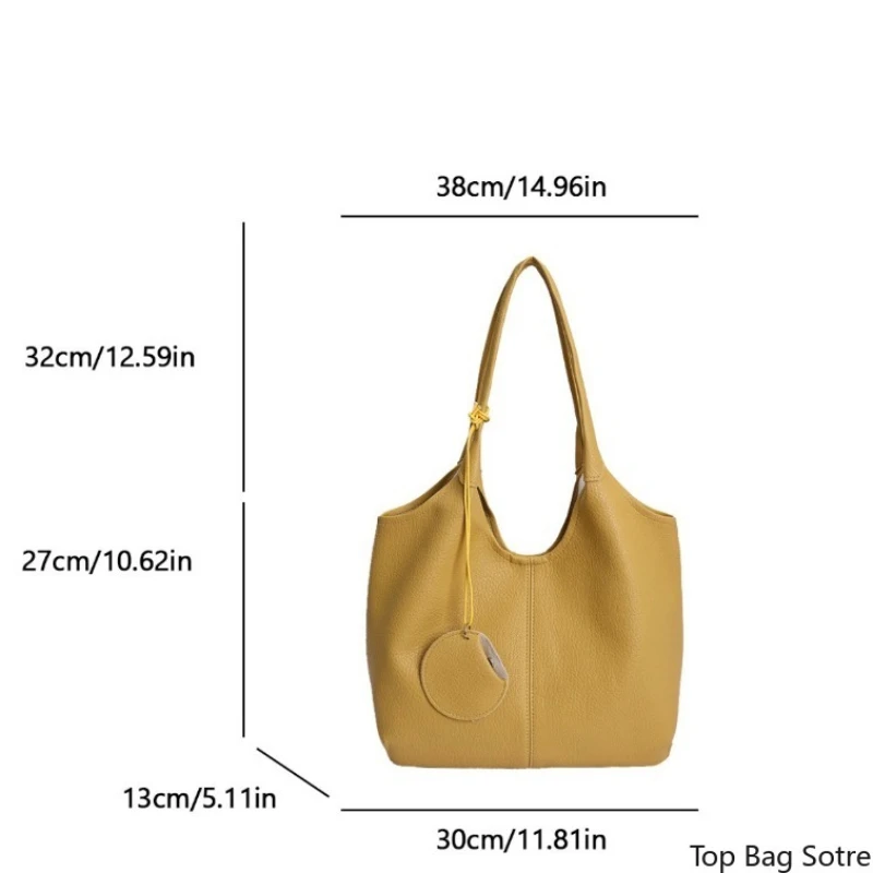 Women's Slouchy Faux Leather Dumpling Bag Korean Croissant Shape Lightweight Shoulder Bag Casual Daily
