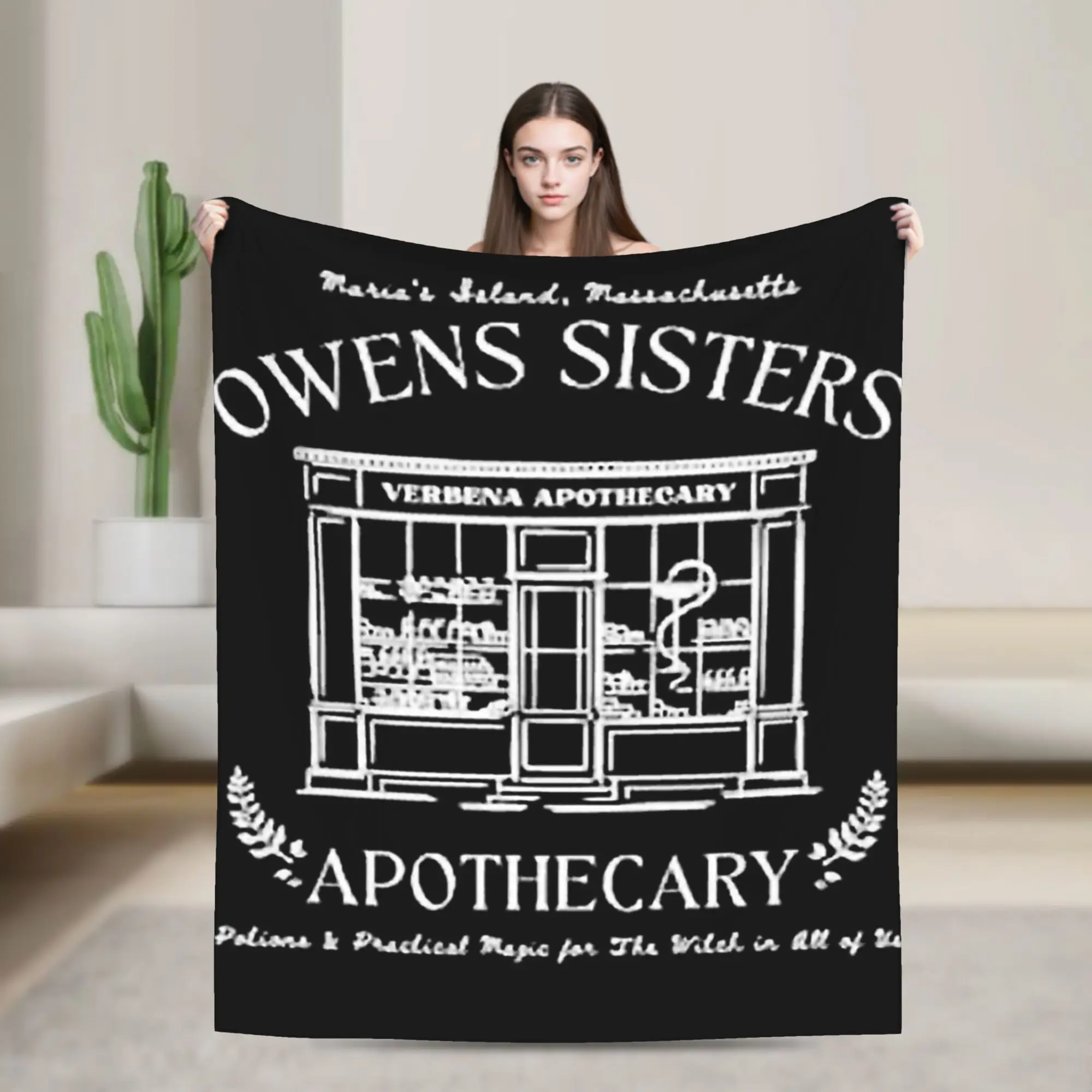 Practical Magic Blanket Cover   Flannel Throw Blankets Bed Sofa Decoration Lightweight Bedsprea