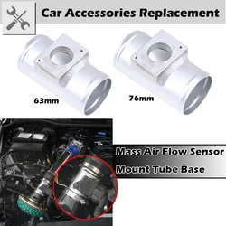 Mass Air Flow Sensor Base Air-Intake Meter Modified Mount MAF Adapter Fit For Mitsubishi Car Accessories Aluminium Tube