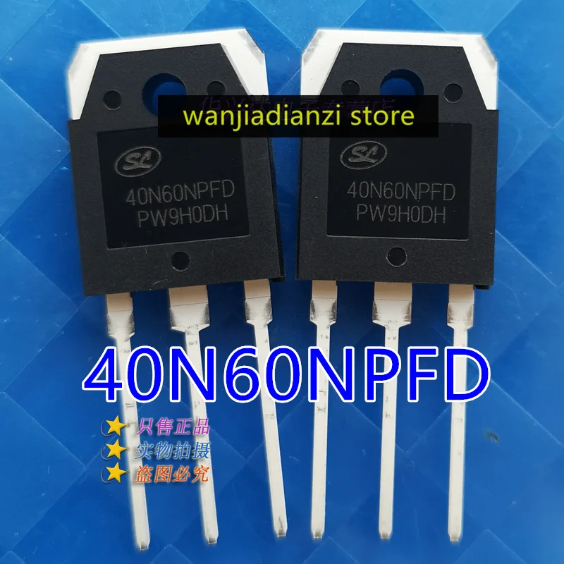 Original 40N60NPFD IGBT SGT40N60NPFD 40N60NPFDPN Transistors, diodes,