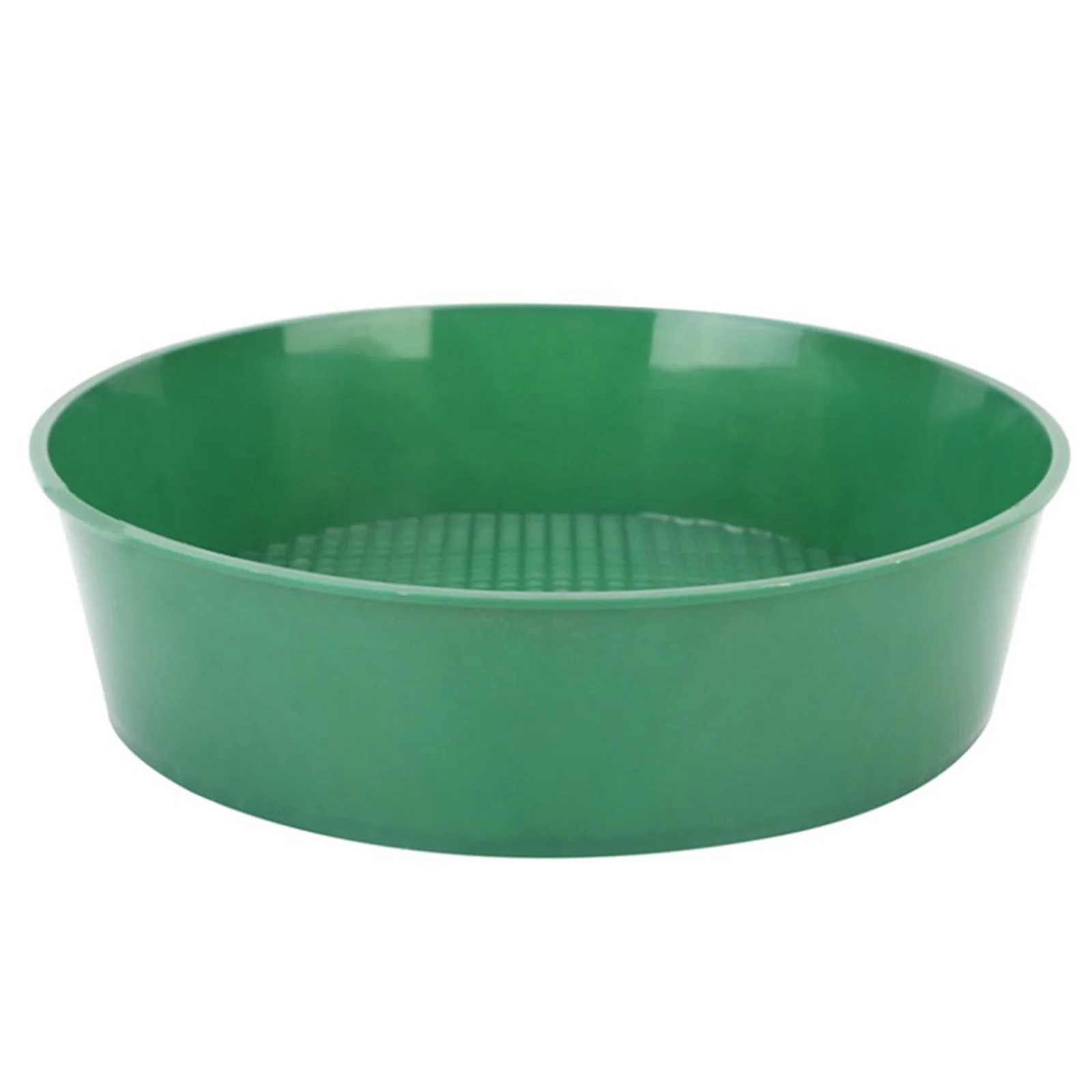 

Garden Sieve 8 Inch Plastic Sifting Pan For Soil Compost Sand Filtering Yard Gardening Tool Planting Mesh Sifter