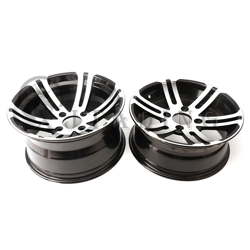 14 inch Front/rear rims aluminum alloy wheels suitable for ATV kart four-wheel UTV all-terrain vehicle 14-inch tires parts