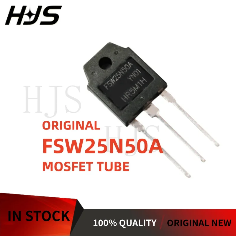 5~20PCS Original brand new FSW25N50A FSW 25N50A Power MOSFET Field effect tube 500V 20A TO-3P