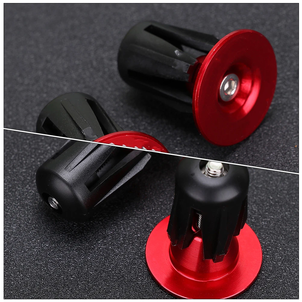 

1 Pair Mountain Handlebar Plugs Aluminum Bar End Plugs Replacement Bike Handle Caps Cycling Supplies Road Bikes Adult Bikes