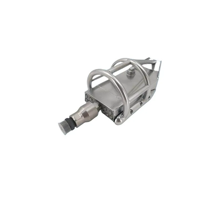 For Stainless Steel Pipe Dredging Cleaning Nozzle Tugboat Type Hauling Sediment Crushed Stone Dredging Mud Boat-shaped Nozzle