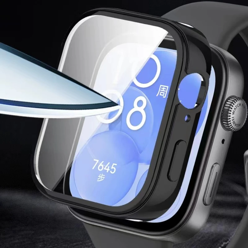 Funda de TPU suave para Huawei Watch Fit 3, cubierta de pantalla protectora todo incluido para Huawei Watch Fit 3, accesorios de cubierta anticaída