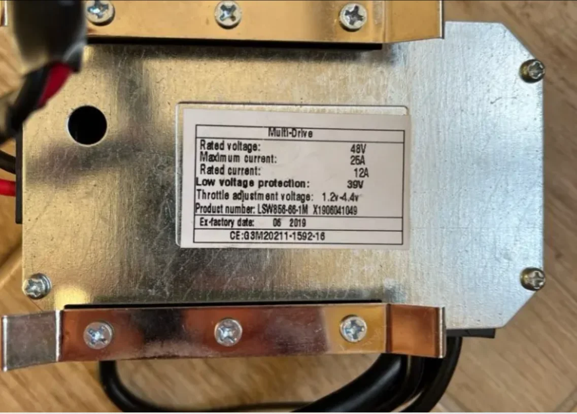 LSW856-66-1M Brushless Motor Controller 48V 25A For Mate Electric Bicycle Accessories Convertion Kits Customized CZJB 48 750W
