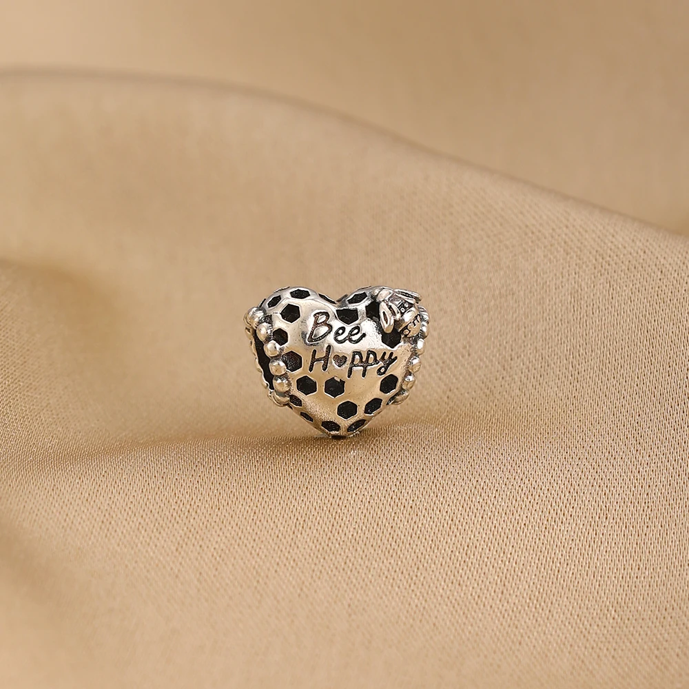 2026 New Europe Paw Heart Charm Robot Angle Bead Fit Original Bracelet DIY Women Jewelry Gift 925 Silver Making Accessories
